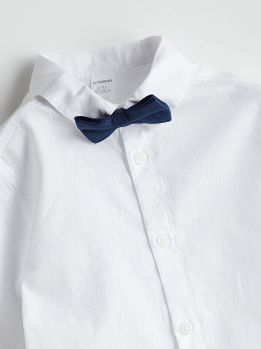 Papyonlu Basic Erkek ?ocuk G?mlek