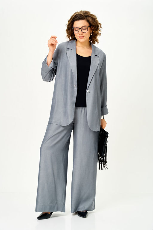 Костюм Michel Chic 1446 стальной серый