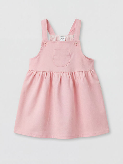 K?z Bebek Salopet Elbise ve Ti??rt