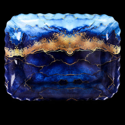 Поднос прямоугольный 37х25,5 см / 3526 /уп 100/ - ГалеонТрейд фото 3