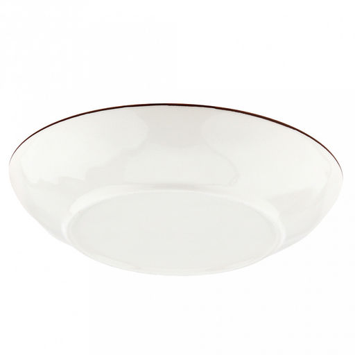 Конь Тарелка глубокая фарфоровая д180мм, h35мм, 420мл, с деколью, отводка, молочный, Символ 2026 года (Китай) - Домашняя мода фото 3