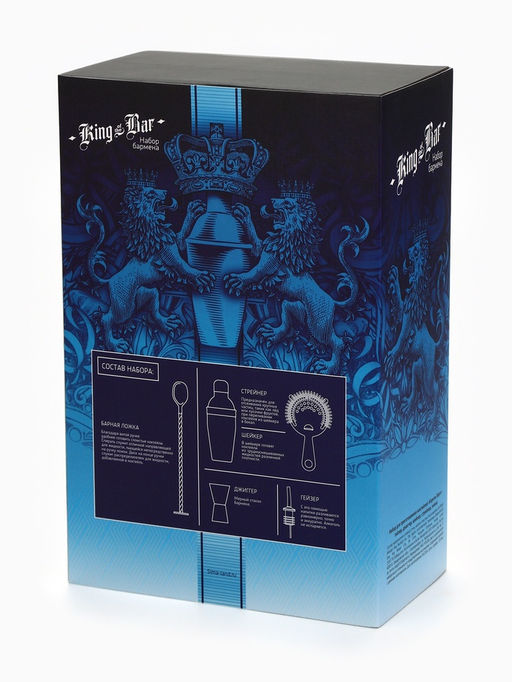 Набор для приготовления коктейлей Король бара: 5 предметов - Дорого внимание фото 10