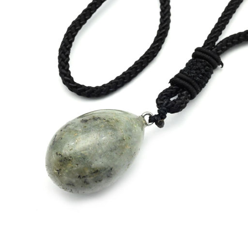 Подвеска из лабрадора капля 20*30мм