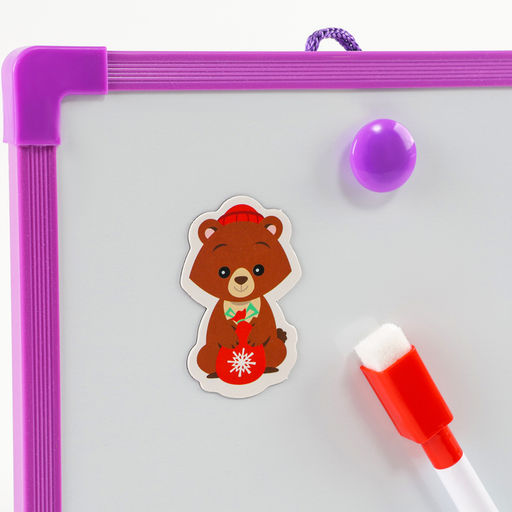 Магнитная маркерная доска на новый год Я учусь рисовать. Зимние рисунки - Школа талантов фото 8