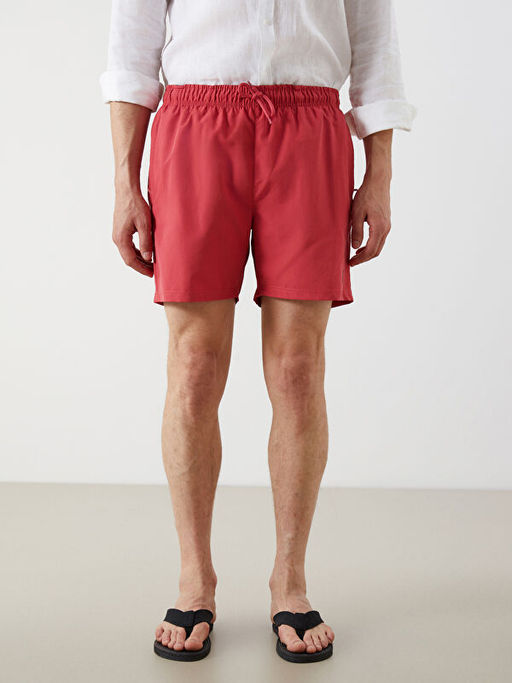 K?sa Boy Bask?l? Erkek Deniz ?ortu