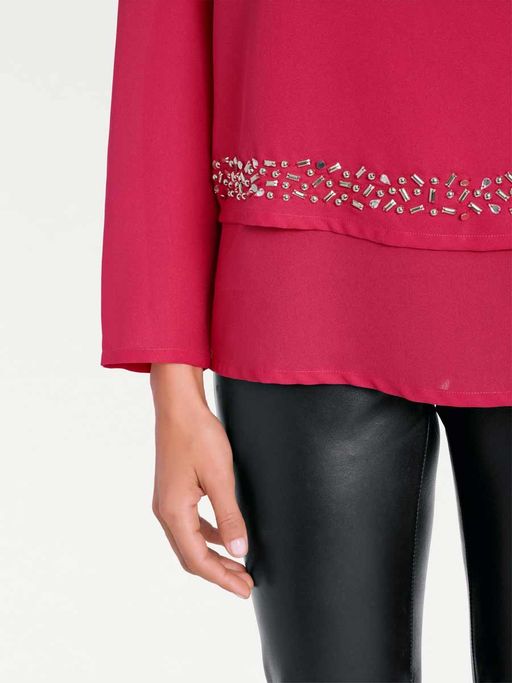 Блузка, фуксия - Heine фото 5