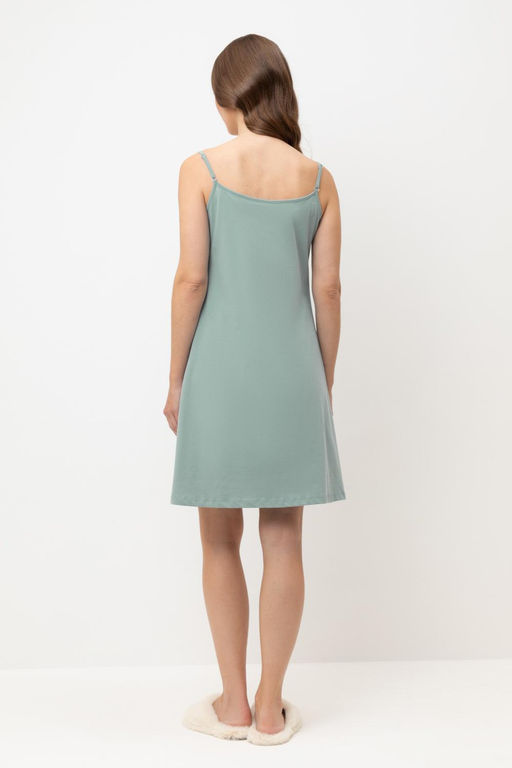 Е 10014/24/голубой прибой сорочка жен