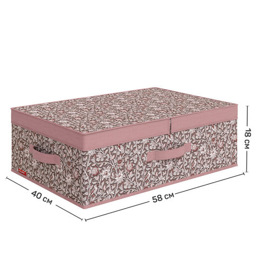 Короб стеллажный с двойной крышкой, 58*40*18 см, Valiant  фото 13