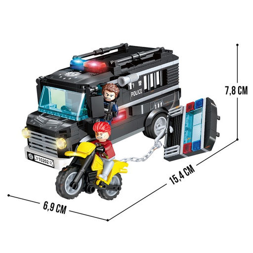 Конструктор Спецназ. Броневик S.W.A.T., 263 детали - Simaland фото 2