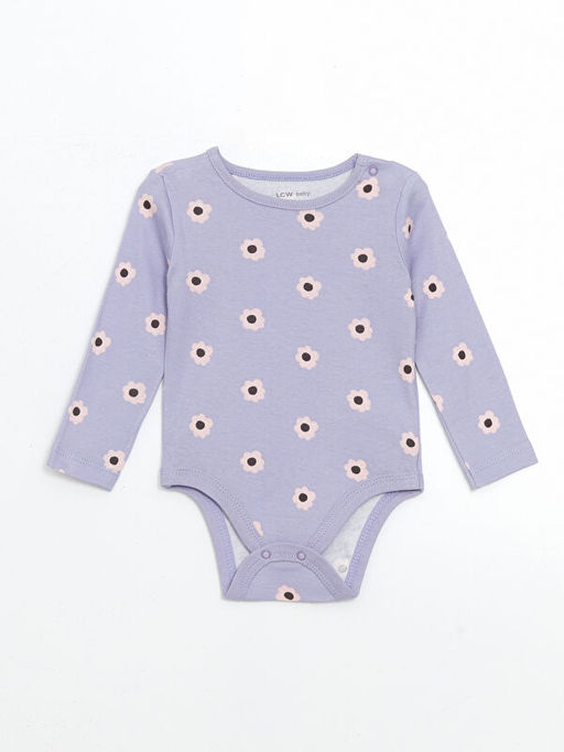 Bisiklet Yaka K?z Bebek ??t??tl? Body 3l? - Waikiki фото 2