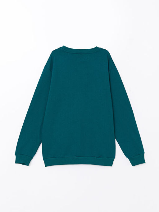 Bisiklet Yaka Erkek ?ocuk Sweatshirt - Waikiki фото 2