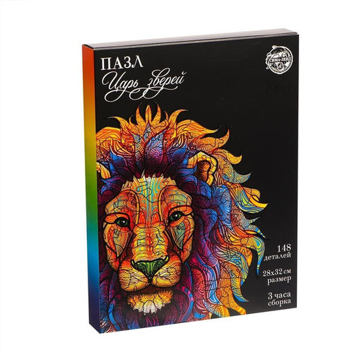 Пазл фигурный Царь зверей - Puzzle фото 4