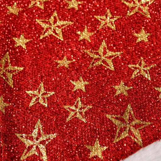 Колпак новогодний Звёздный момент 29х37 см, красный - Зимнее волшебство фото 2