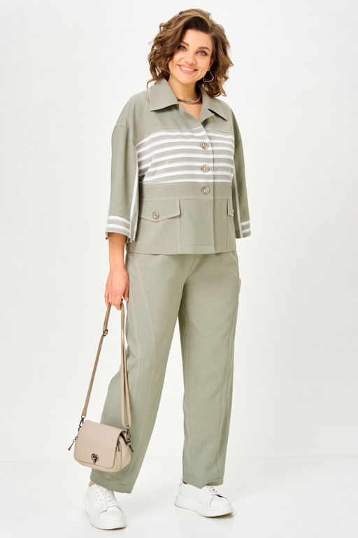 Костюм Aira Style 24250 зеленый