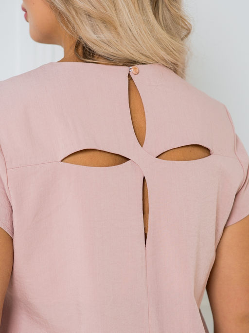 Платье 1453 пудровый