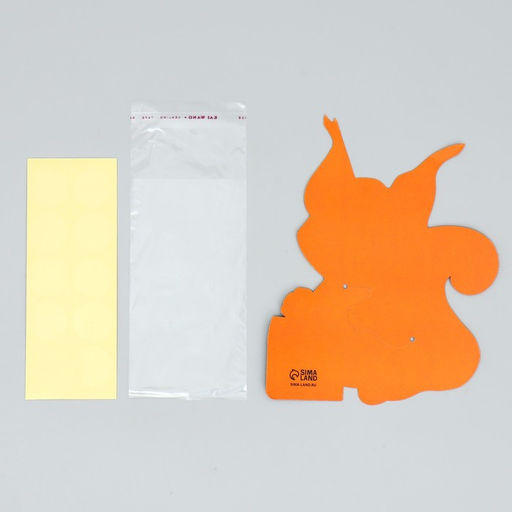 Цена за 10 шт. Пакет под сладости новогодний «Белка», 11×6 см