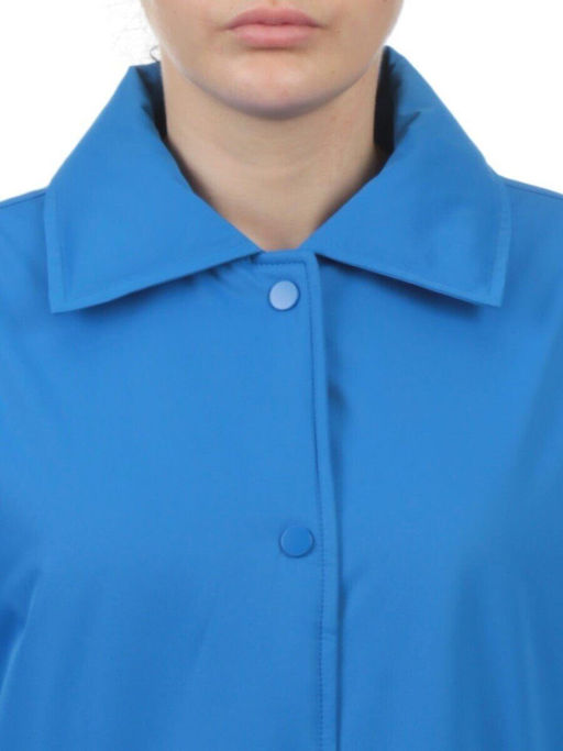 H24-216 BLUE Куртка демисезонная женская (100 гр. синтепон) - Fashion фото 4