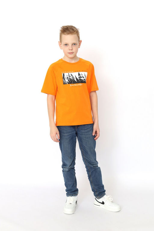 CRB wear/ CSJB 63792-29-403 Футболка для мальчика,оранжевый/Ex.Cherubino  фото 3