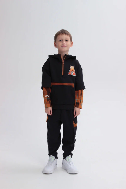 Брюки трикотажные Черный - Anta sport фото 2