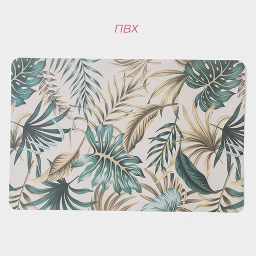 Набор салфеток сервировочных Доляна Flores, 4 шт, 2843 см  фото 3