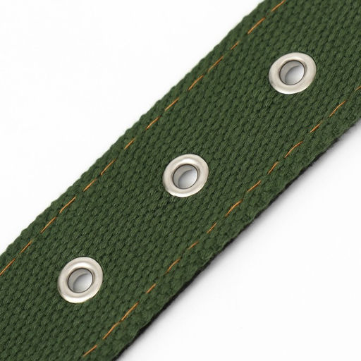 Ошейник брезентовый с подкладом, 72 х 3,5 см, хаки - Пижон фото 6