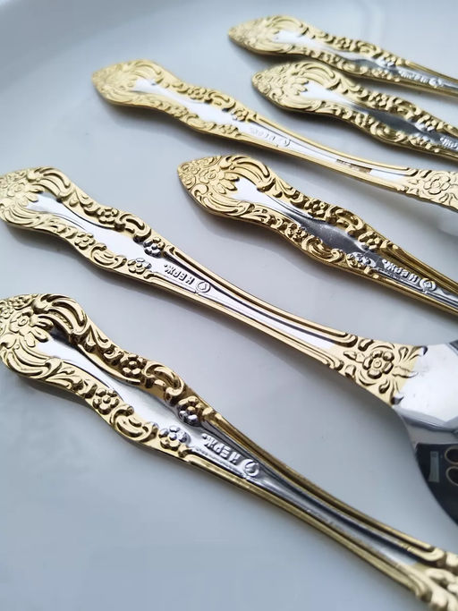 Упаковка 12шт. / Ложка чайная М-3 Тройка ЛНТП СЧ-60/57л г. Павлово /ПЗХМ/  фото 8