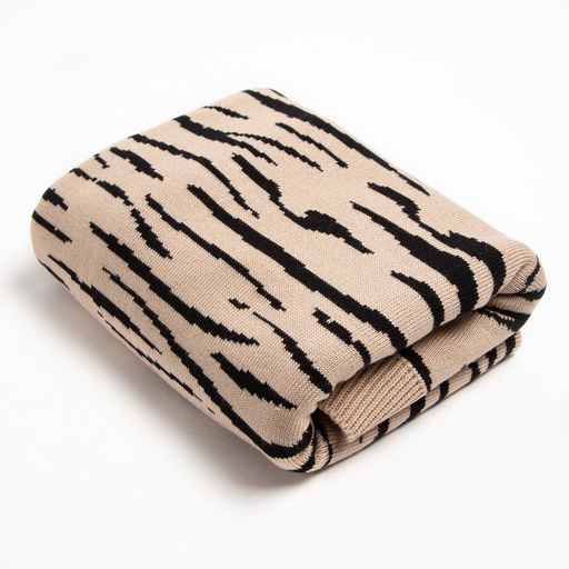 Новогодний подарочный набор Крошка Я Веселый тигруля, плед 90х90 см, носки10-12р-р  фото 2