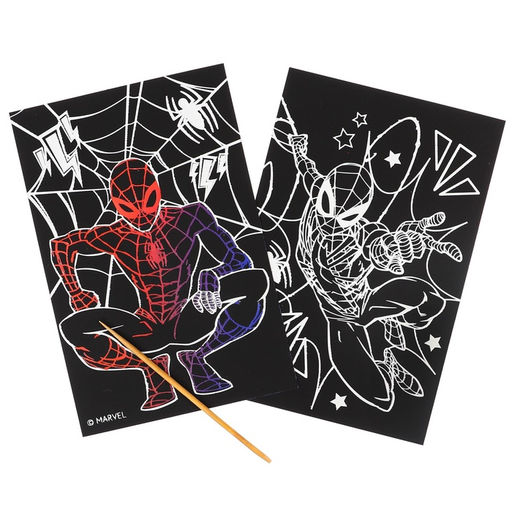 Гравюра детская «Человек-паук», набор 2 шт., 10×15 см