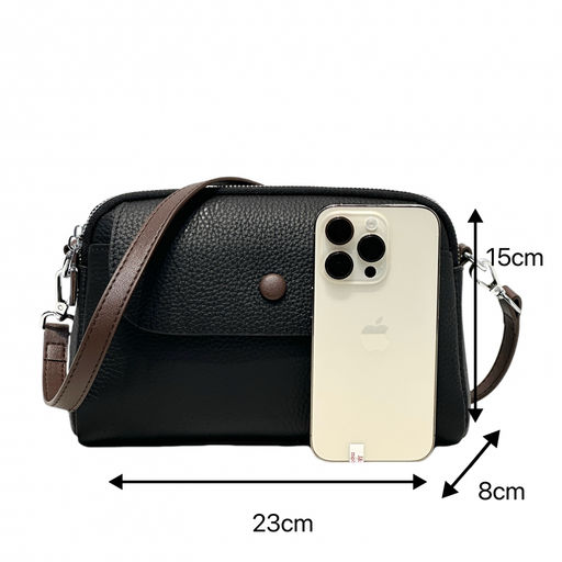 Сумка женская, кожа, MIRONPAN 88350 Черный  фото 7