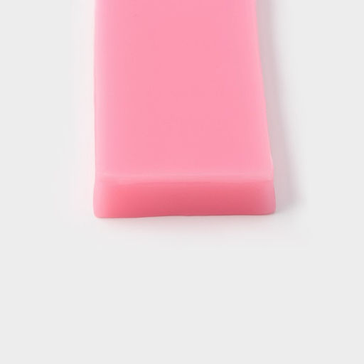 Молд для заливки Доляна Жемчужная нить, силикон, 23?4 см, розовый  фото 4