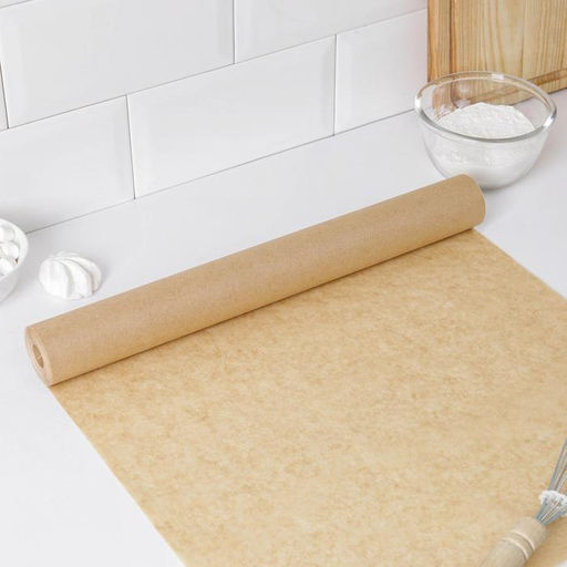 Бумага для выпечки силиконизированная Nordic EB Golden, 38 см×25 м, пергамент, коричневая