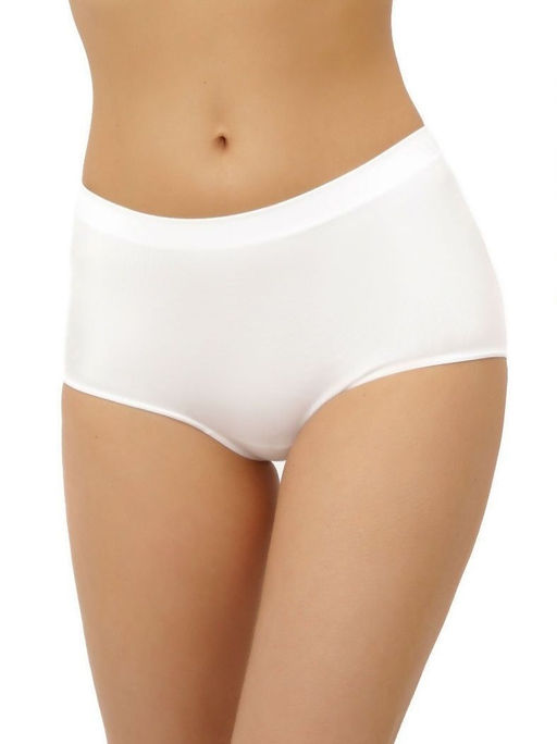 Женские трусы с высокой талией из мягкой микрофибры Culotte-SF__бесшовные трусы