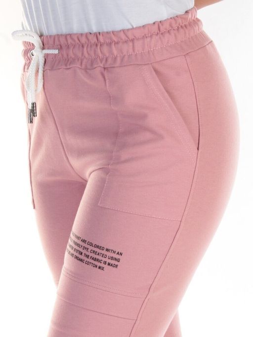 QB-65 Брюки спортивные женские (95% хлопок, 5% стрейч) P&S - Фабричный китай фото 4