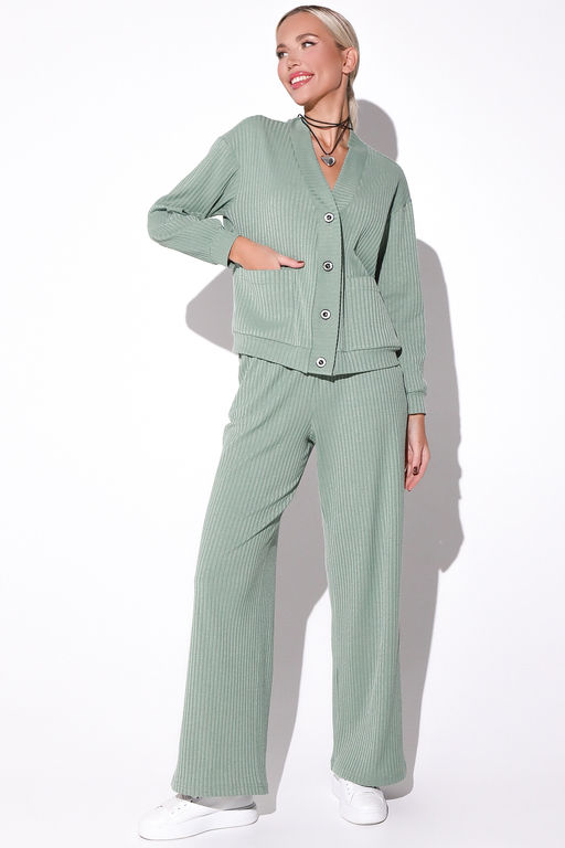 Женский Костюм Модная весна (шалфей) - Эльза фото 3