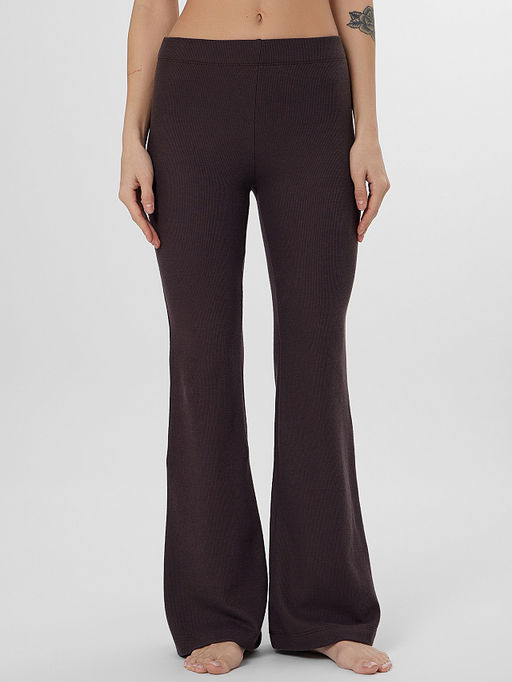 Брюки домашние женские коричневые - Mark formelle фото 2