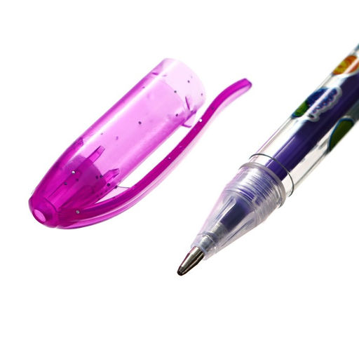 Набор гелевых ручек, 10 цветов, металлик, корпус с рисунком, в блистере на кнопке - Calligrata фото 4