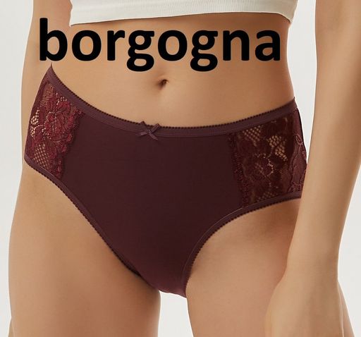 Трусы BO242 Slip (maxi) - borgogna