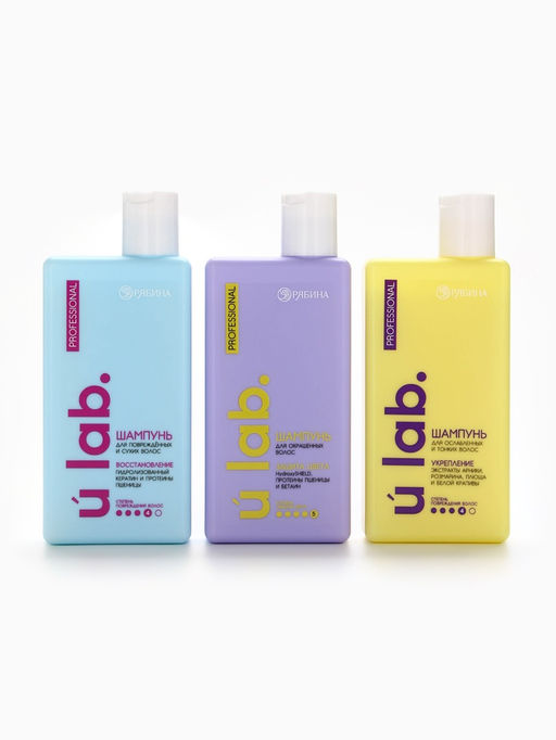 Профессиональный укрепляющий шампунь женский, для ломких волос с комплексом масел и экстрактов, 250 мл ULAB