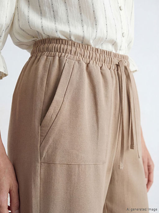 Beli Lastikli Arm?rl? Kad?n Pantolon