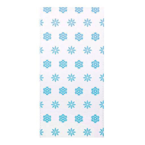 Пакет подарочный набор 50 штук 13х27 Новый год Снежинки / NG1050 /уп 100/ - Галеонтрейд фото 4