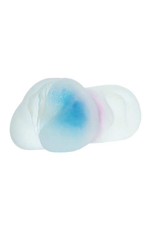 Мастурбатор реалистичный TOYFA Juicy Pussy Crystal Wave, TPE, 13,5 см  фото 2