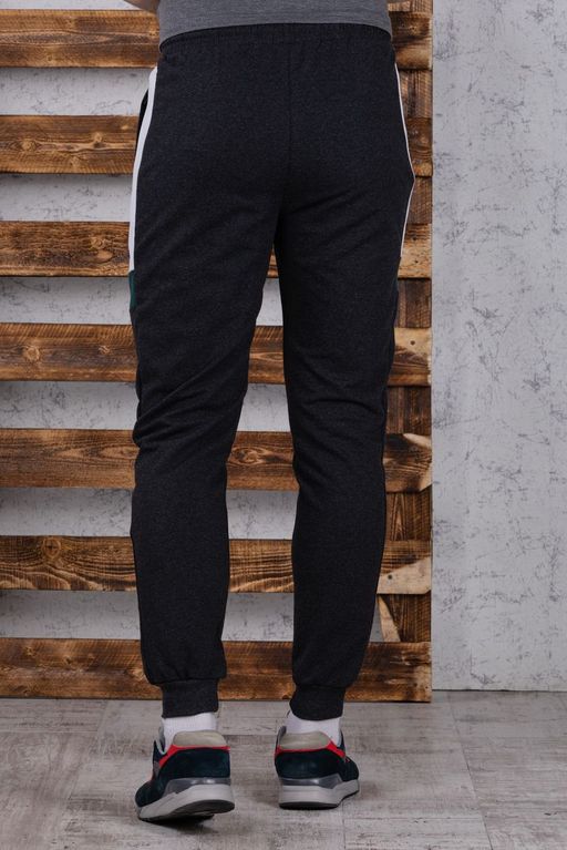 брюки спортивные 
 3.MM107B-серый-тёмный - Iron man фото 7