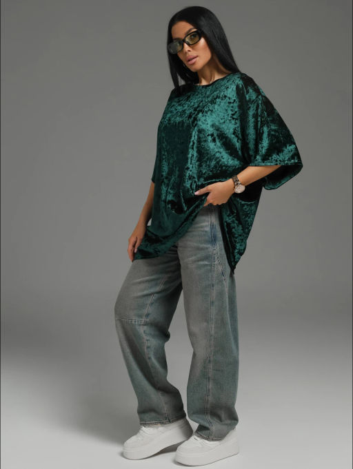 Марлен футболка женская (изумруд)