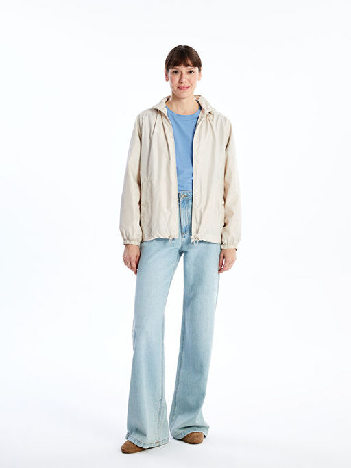 Kad?n Kap??onlu D?z Ya?murluk - Waikiki фото 5