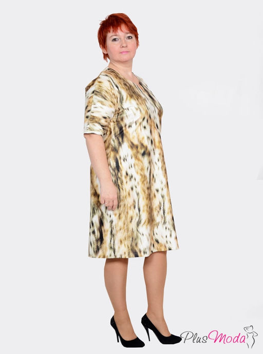 Платье Модель №36 размеры 52-72 - Plusmoda фото 2