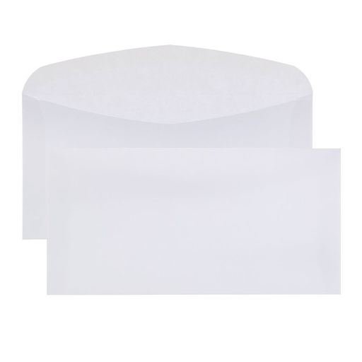 Цена за 100 шт. Конверт почтовый E65 110×220 мм, без подсказа, без окна, клей, 80 г/м²