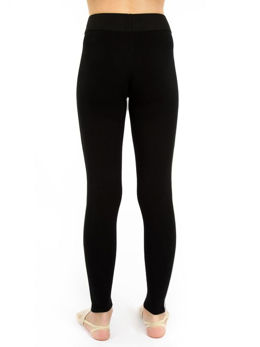 1726-1 Лосины женские из хлопка с атласными кантами* - Chersa фото 3