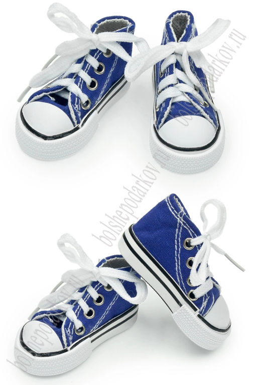 Обувь для игрушек 7,5 см "Кеды" (1 пара) SF-5977, синий