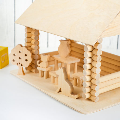 Конструктор деревянный «Беседка», модель для творчества