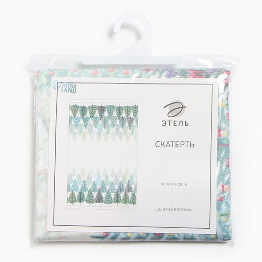 Скатерть Этель Сказочный лес, 110х149 см, 100% хл, саржа 190 г/м2  фото 2